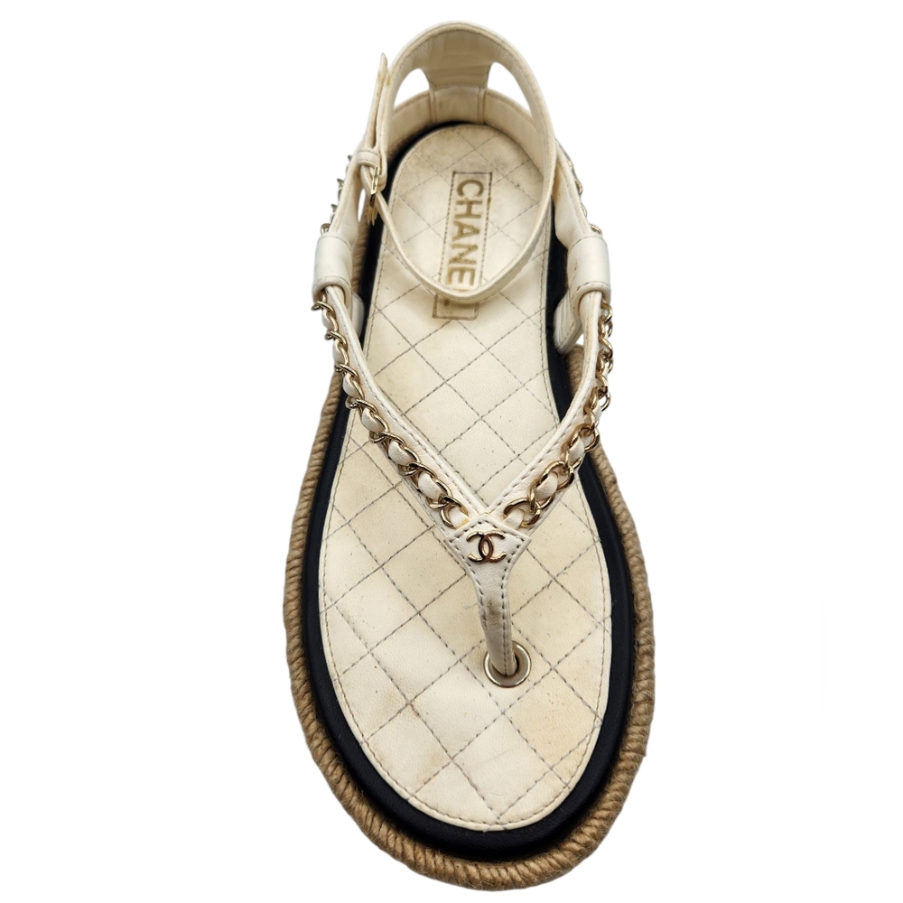 Chanel Interlocking Espadrilles - image 4
